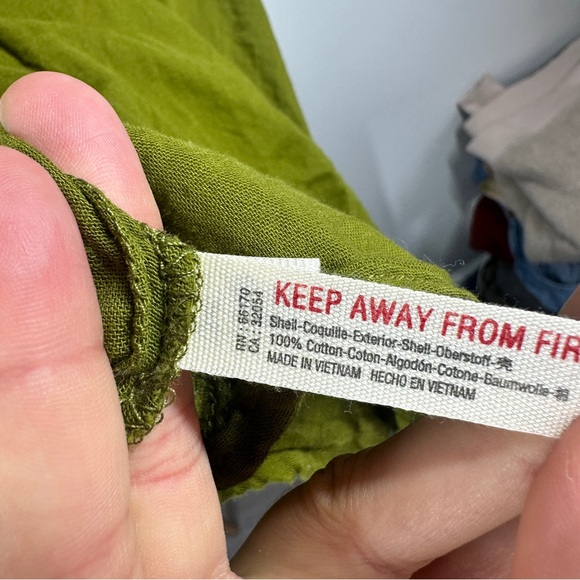 Free People Intimately Green Boho Tunic sz S - Picture 4 of 5